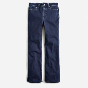 J. Crew Slim Demi Boot Brushed-back Denim Jeans in Rinse Wash Size 29